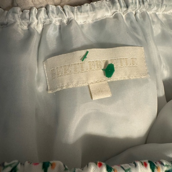 Anthropologie Beetle Beetle Gentiana Garden Off the Shoulder Dress Small - Picture 6 of 8